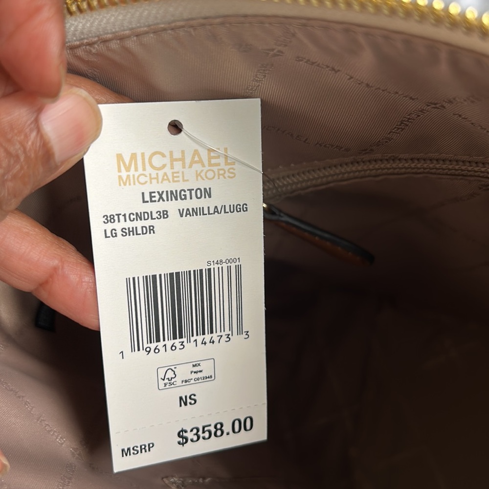 MICHAEL KORS LEXINGTON HANDBAG PURSE MSRP $358.00 NWT - Picture 13 of 13
